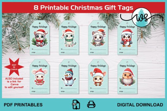 Party Favor Bag tag’s