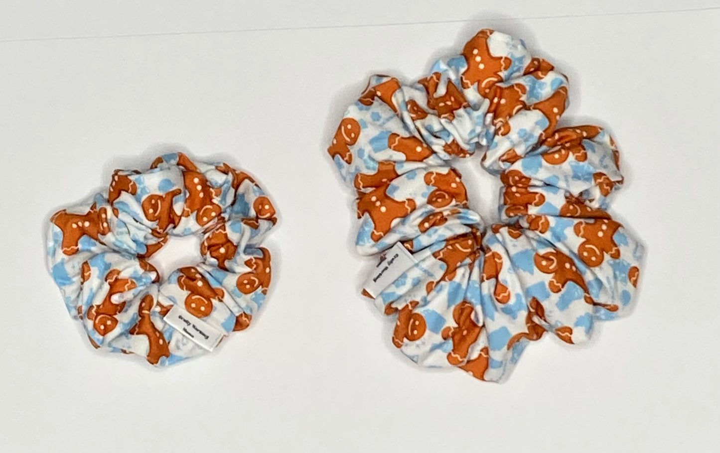 Ginger bread Christmas Scrunchie