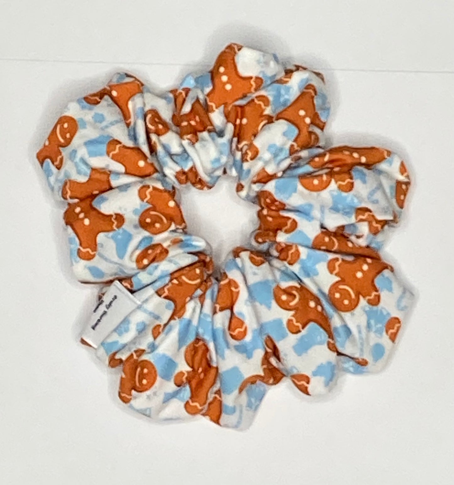 Ginger bread Christmas Scrunchie
