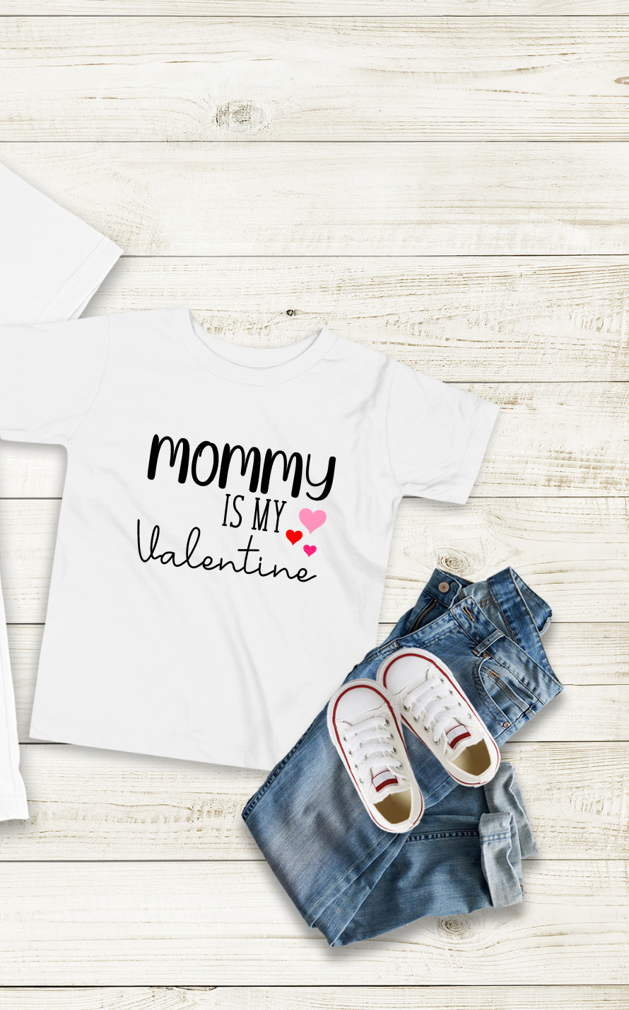Spread Love and Cuteness with Our Collection of Kids' Valentine's Day Shirts!