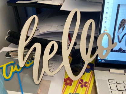 Custom Wood & Acrylic Quote Sign – Personalized Inspirational Wall Decor